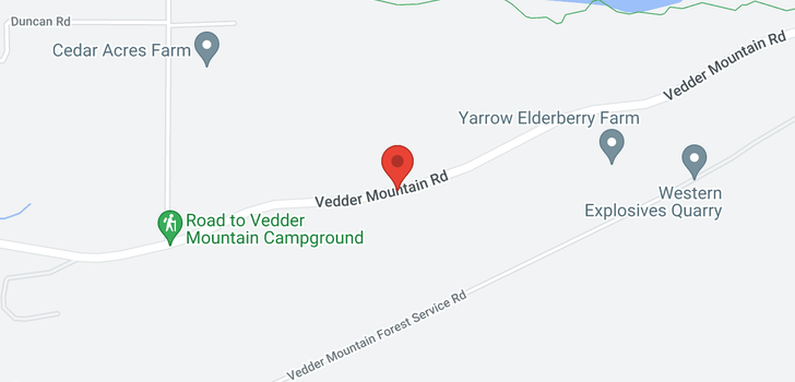 map of 44300 VEDDER MOUNTAIN ROAD